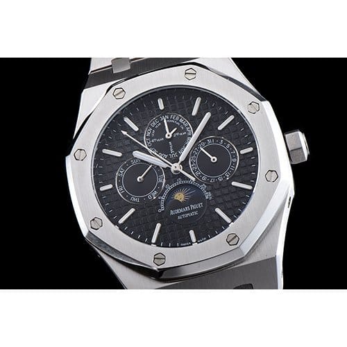 AUDEMARS PIGUET 오데마피게 로얄오크 퍼페츄얼 캘린더 문페이즈-5 26574ST.OO.1220ST.01