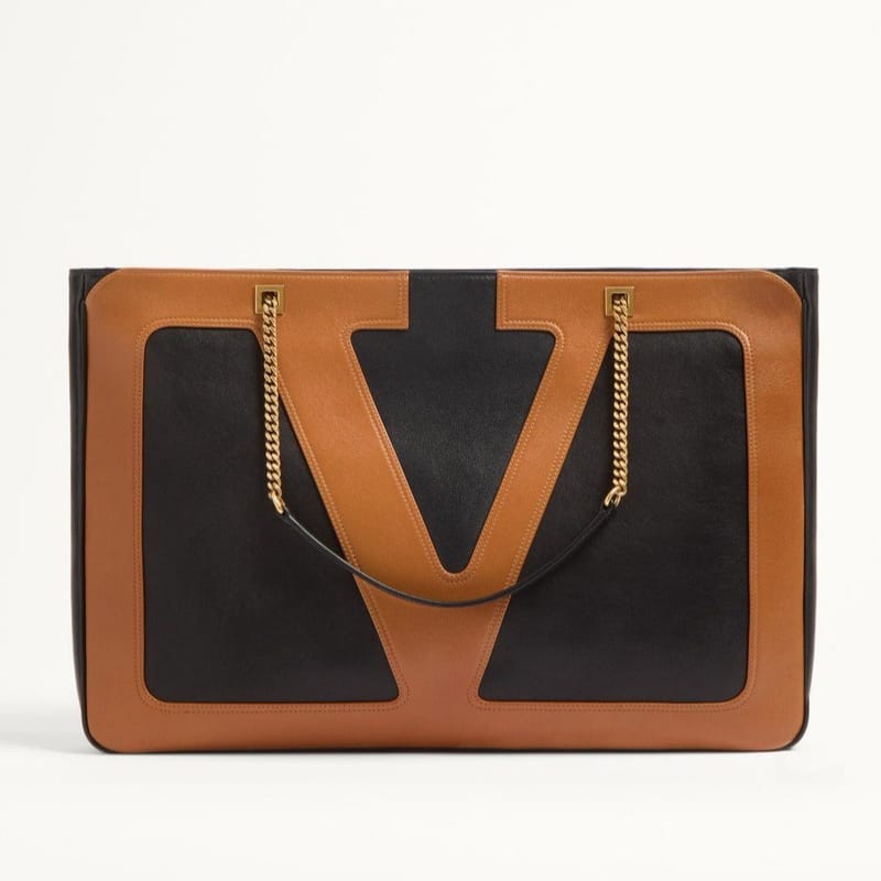 VALENTINO 발렌티노 가라바니 비바 슈퍼스타 나파 레더 쇼퍼백 2COLOR