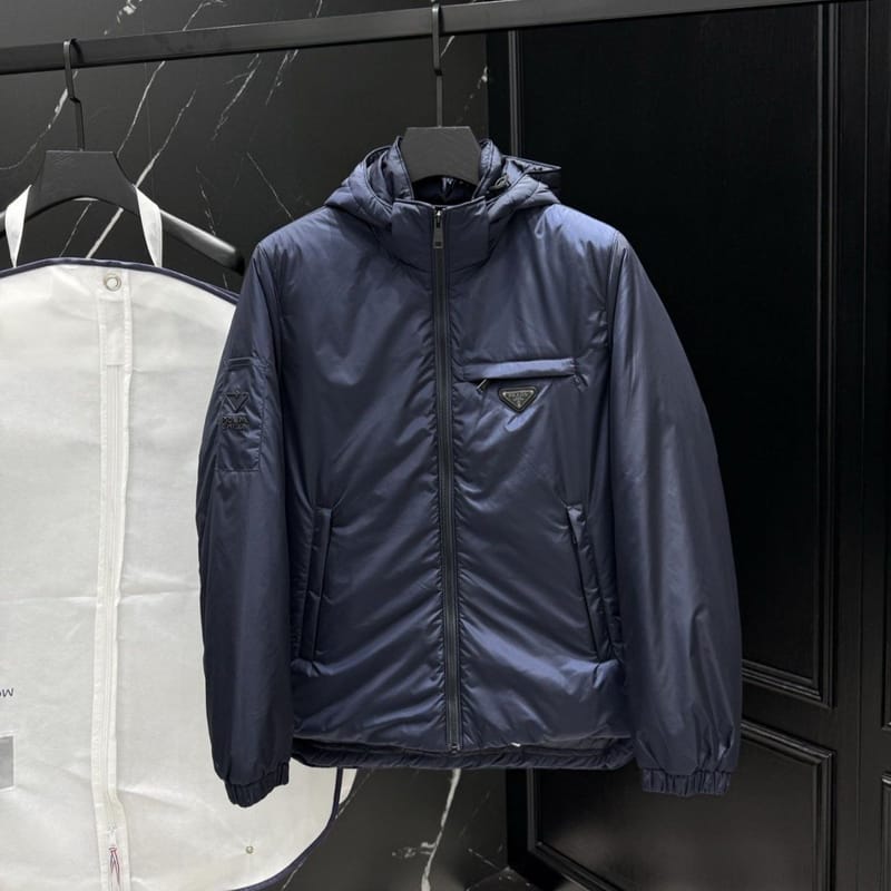 PRADA 프라다 리나일론 윈드 다운 자켓