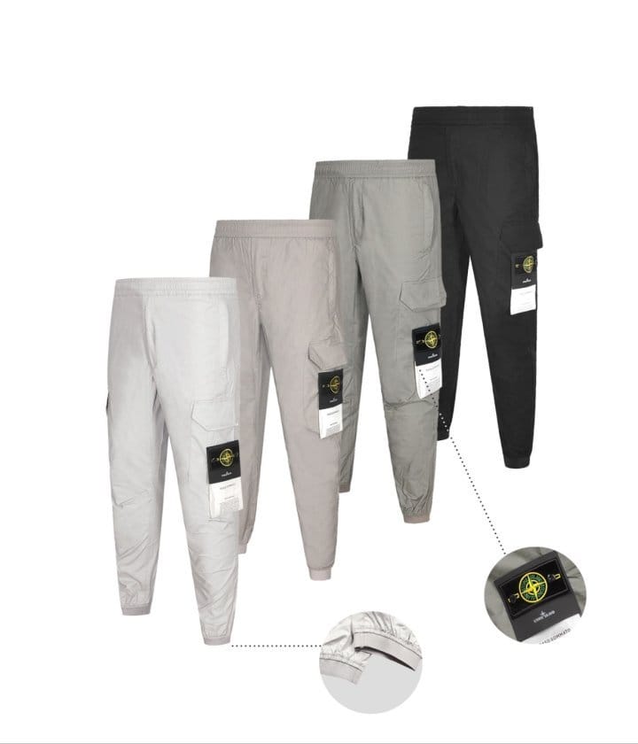 STONE ISLAND 스톤아일랜드 쿨원단 스톤 패치 팬츠 4COLOR