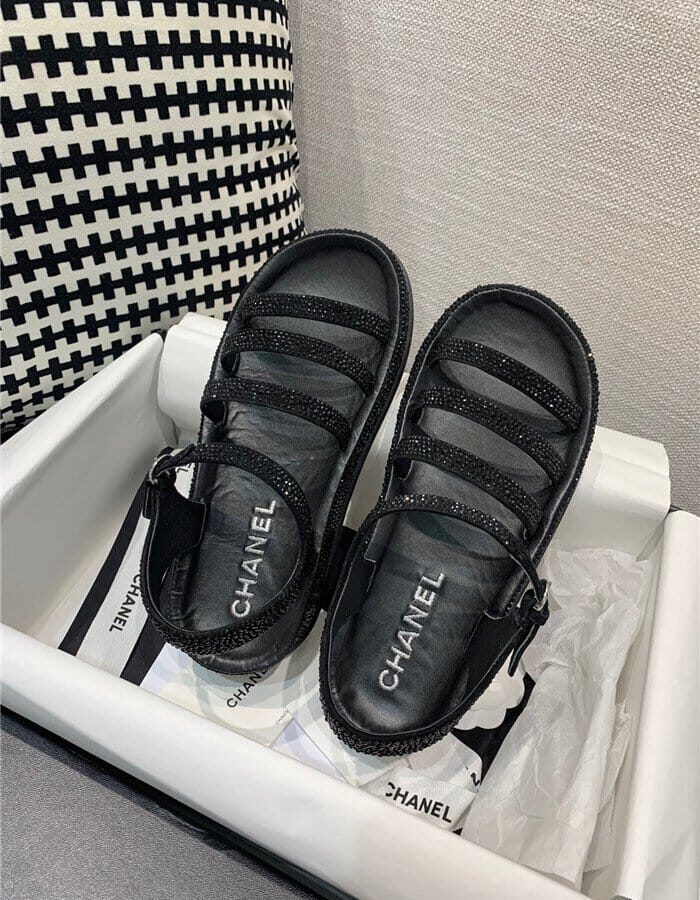 CHANEL 샤넬 여성용 샌들 C64080 2COLOR