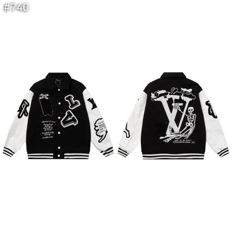 LOUIS VUITTON 루이비통 LV 바시티 블루종 자켓