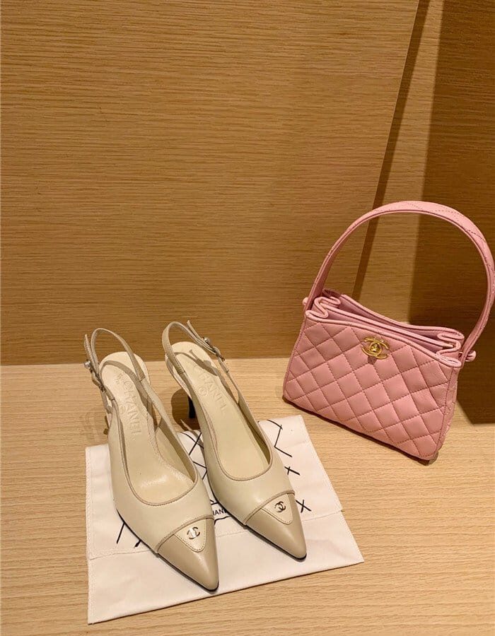 CHANEL 샤넬 샌들 힐 (힐높이7CM) C31010 2COLOR