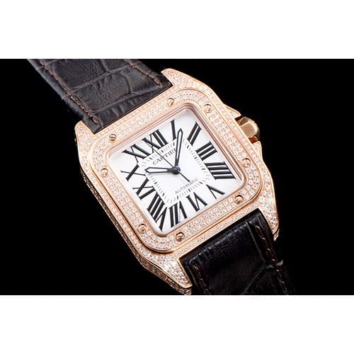 CARTIER 까르띠에 산토스 34mm-10 WM502151 수정형