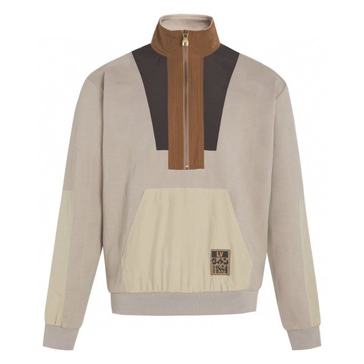 LOUIS VUITTON 루이비통 다미에 하이브리드 하프 집업