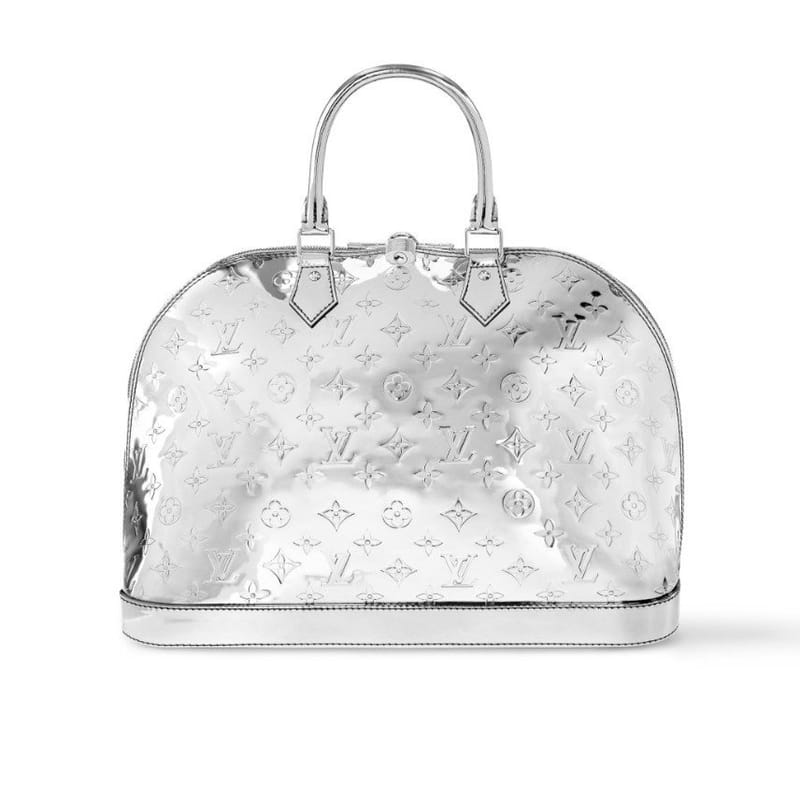 LOUIS VUITTON 루이비통 알마 GM 모노그램 코딩 캔버스 실버 M11835