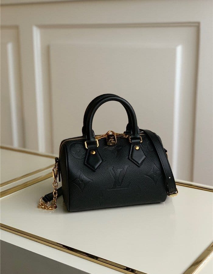 LOUIS VUITTON 루이비통 스피디 반둘리에 20 블랙 M58953