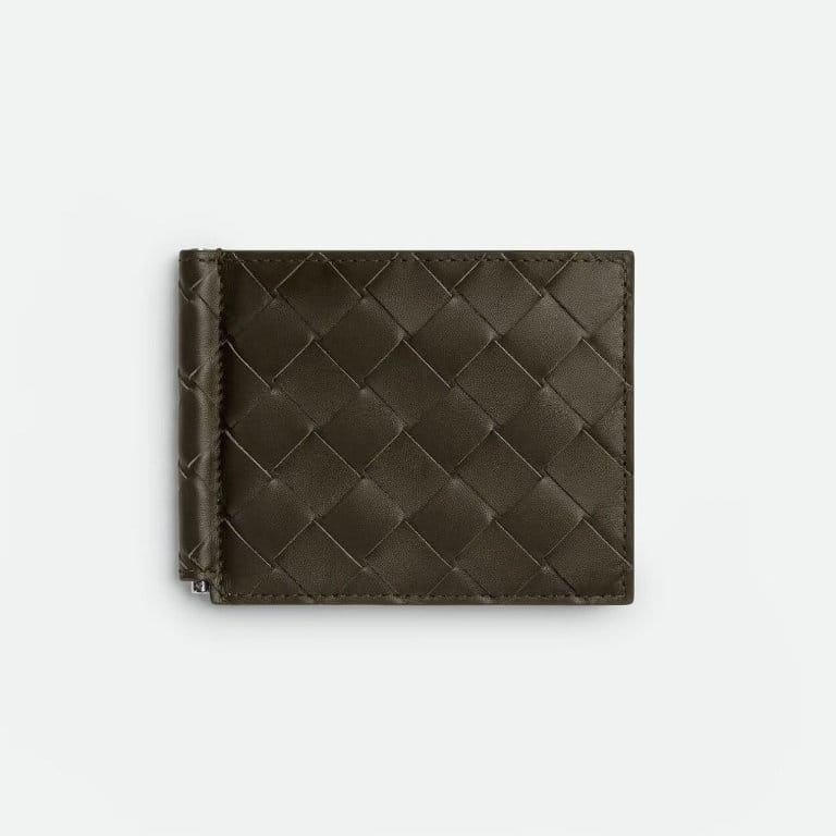 BOTTEGA VENETA 보테가베네타 인트레치아토 머니클립 반지갑 749404