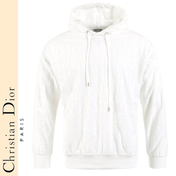 DIOR 디올 전판 불박로고 후드 2COLOR