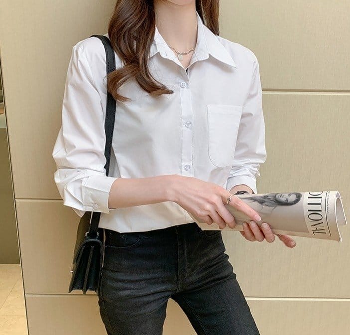 THOM BROWNE 톰브라운 삼선 단추라인 남방