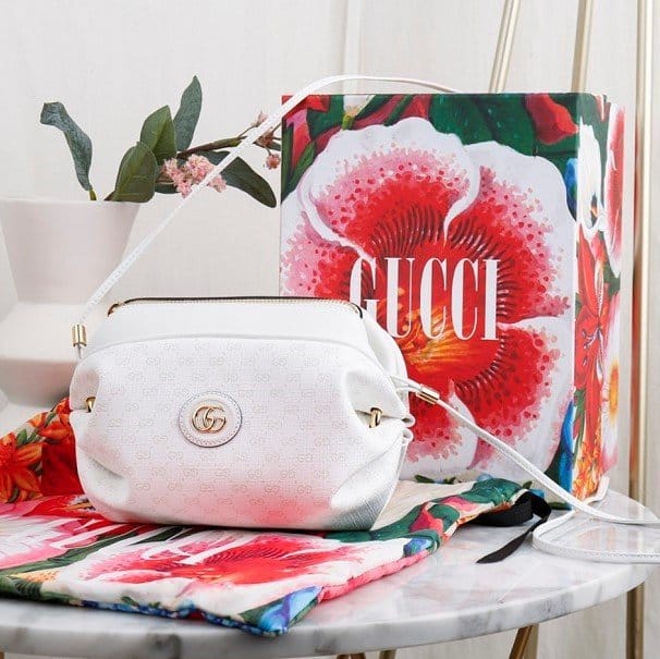 GUCCI GG 수프림 로고 캔디 미니 크로스백