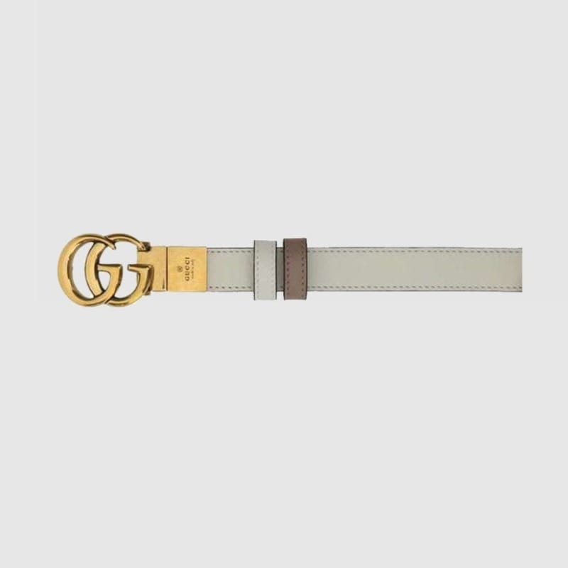 GUCCI 구찌 GG 마몽 리버시블 씬 벨트 659418 (30mm)