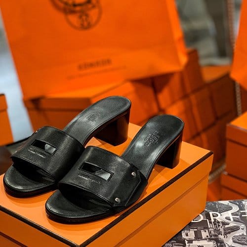 HERMES 에르메스 여성용 슬리퍼 굽높이5CM H12080 2020/신상