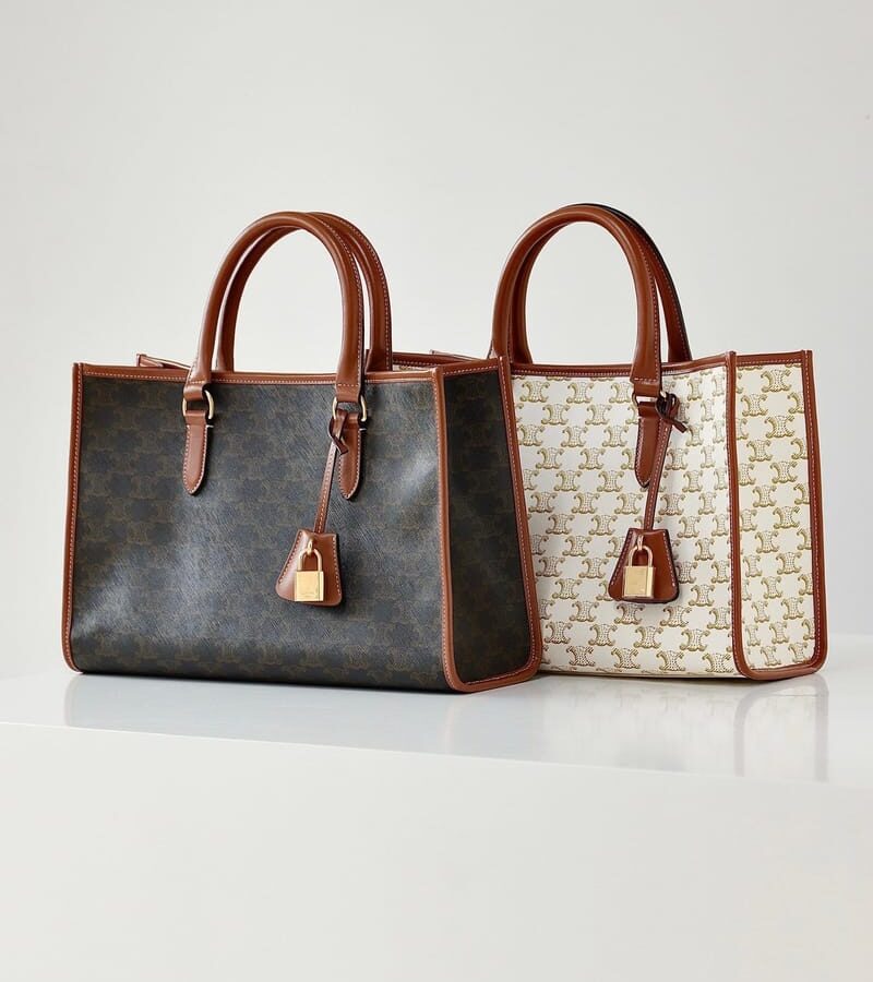 CELINE 셀린느 트리오페 호리즌탈 카바스 백