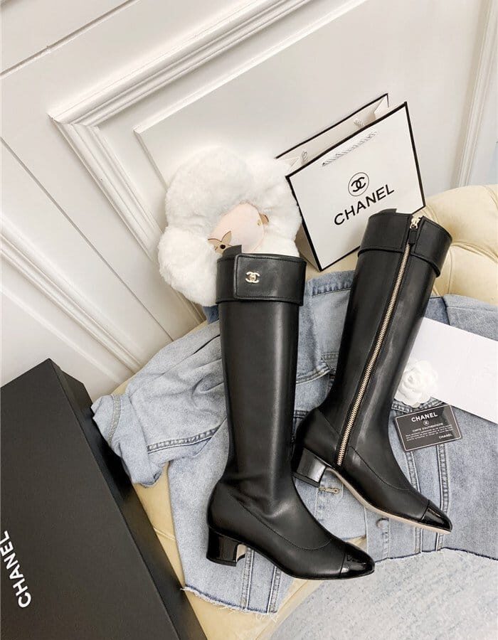 CHANEL 샤넬 여성용 부츠 (굽높이4.5CM) C150080 2020/신상