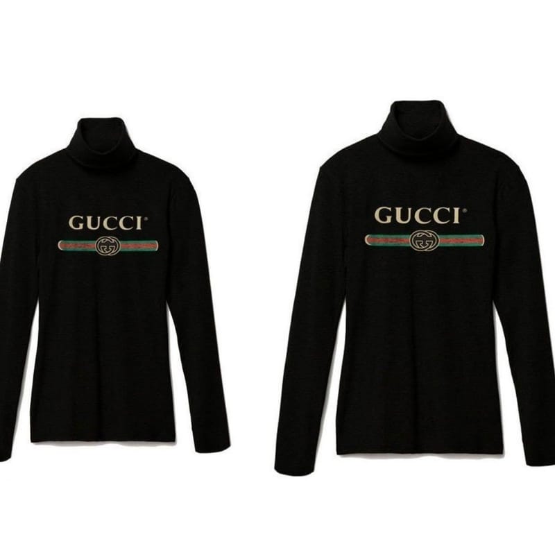 GUCCI 구찌 페이크 터틀넥