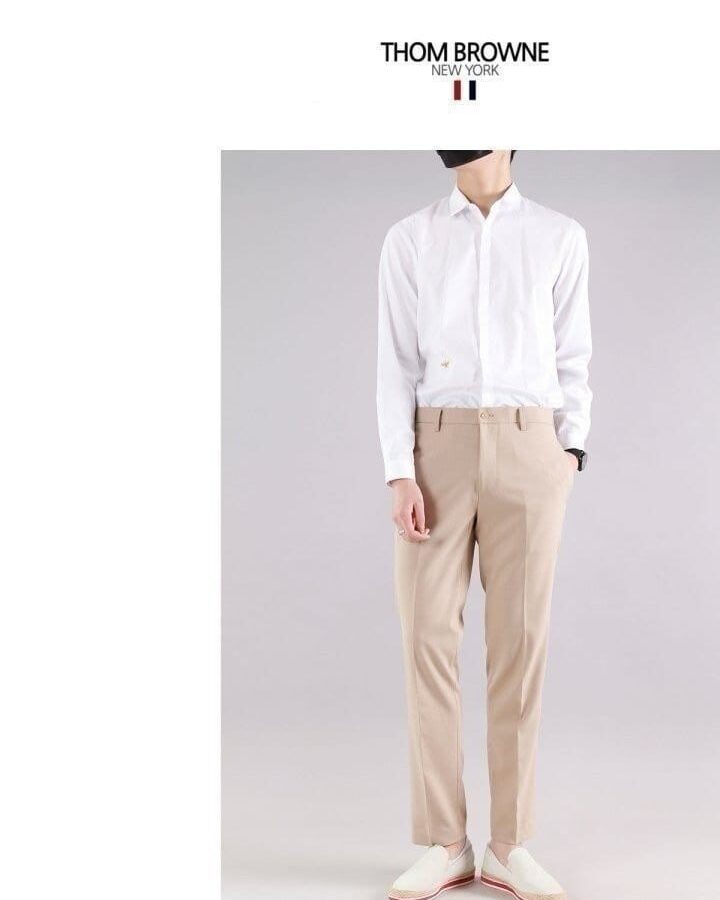 THOM BROWNE 톰브라운 사방스판슬렉스 4COLOR