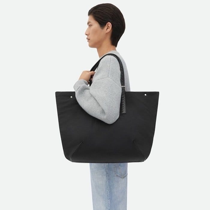 BOTTEGA VENETA 보테가베네타 남성 나일론 쇼퍼 백
