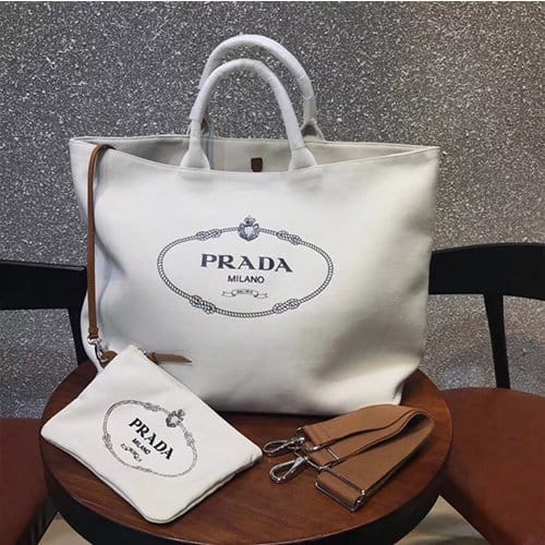 PRADA 프라다 페브릭 핸드백 1BG161-1