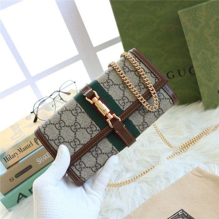 GUCCI 구찌 재키 1961 체인 월렛 652681 2021/신상