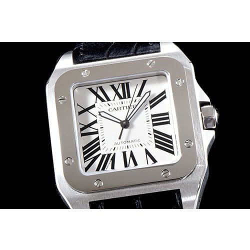 CARTIER 까르띠에 산토스 남성용-8 수정형 W20106X8