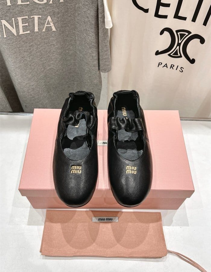 MIUMIU 미우미우 여성용 단화 M82234-1 2024/신상 2COLOR