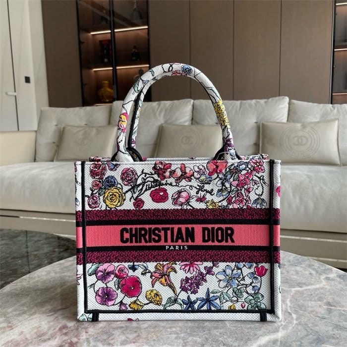 DIOR 디올 오블리크 스몰 북 토트백 M1286
