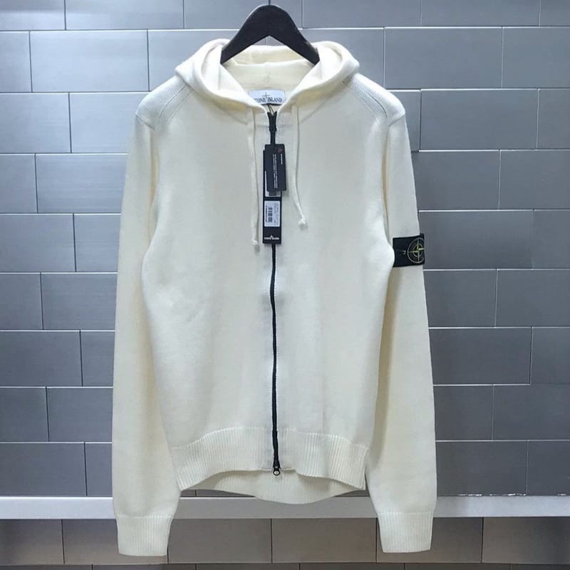 STONE ISLAND 스톤아일랜드 울니트 후드집업 2COLOR