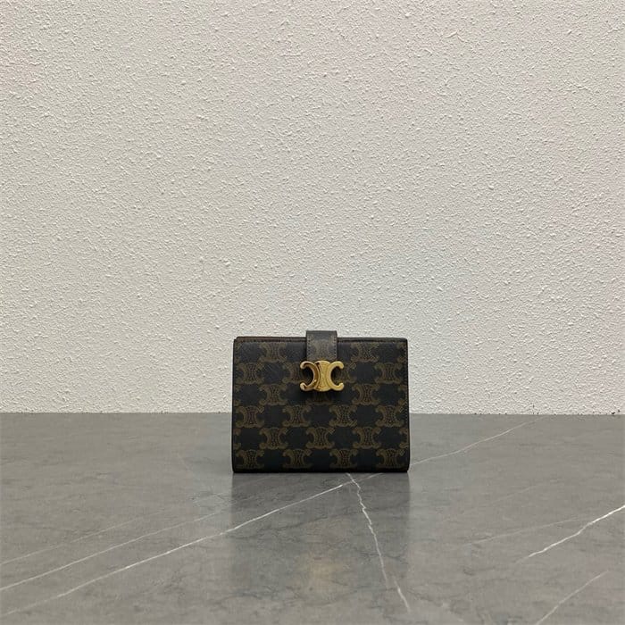 CELINE 셀린느 트리옹프 반지갑 100912