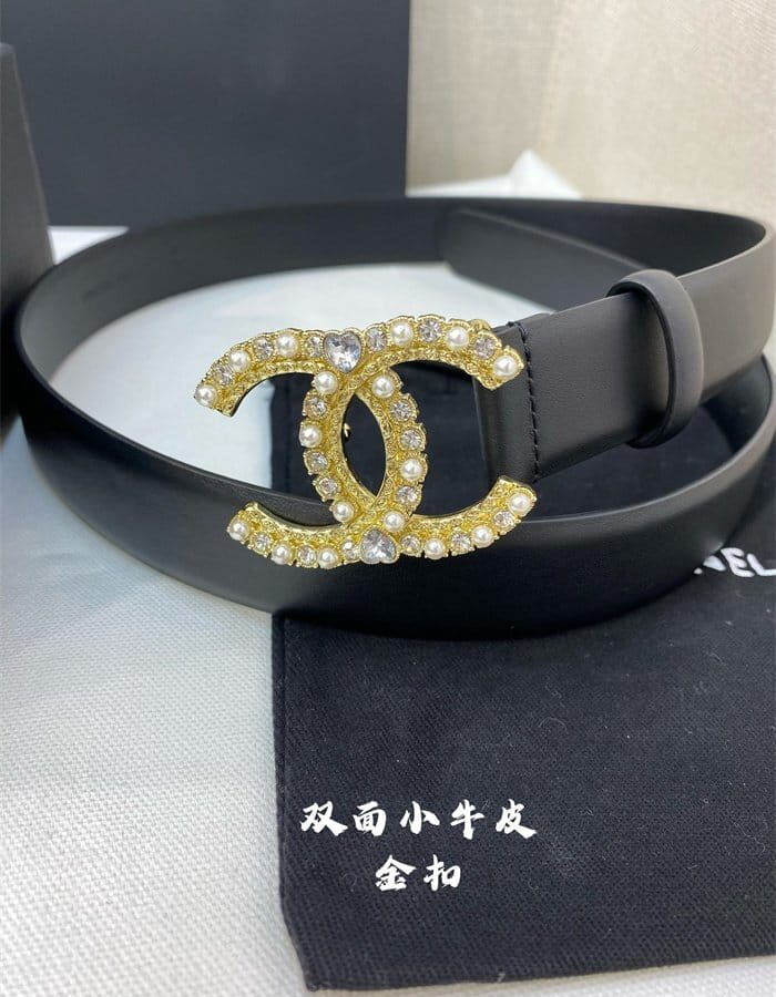 CHANEL 샤넬 여성용 벨트 3.0CM C86348-3 2024/신상 2COLOR