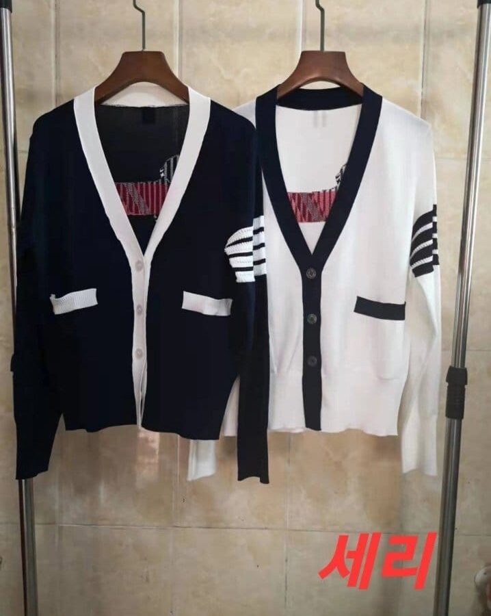 THOM BROWNE 톰브라운 헥터 세리 니트 가디건