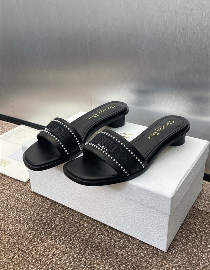 DIOR 디올 여성용 슬리퍼 (굽높이3CM) D58934-2 2024/신상 2COLOR