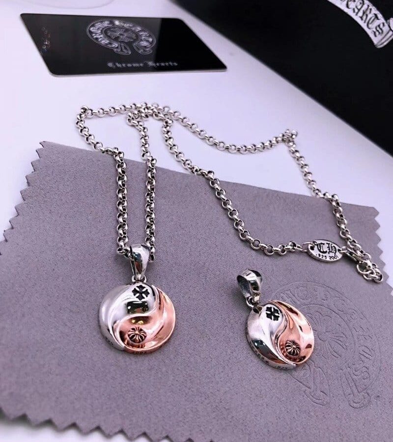 CHROME HEARTS 크롬하츠 남녀공용 925실버 목걸이 65cm