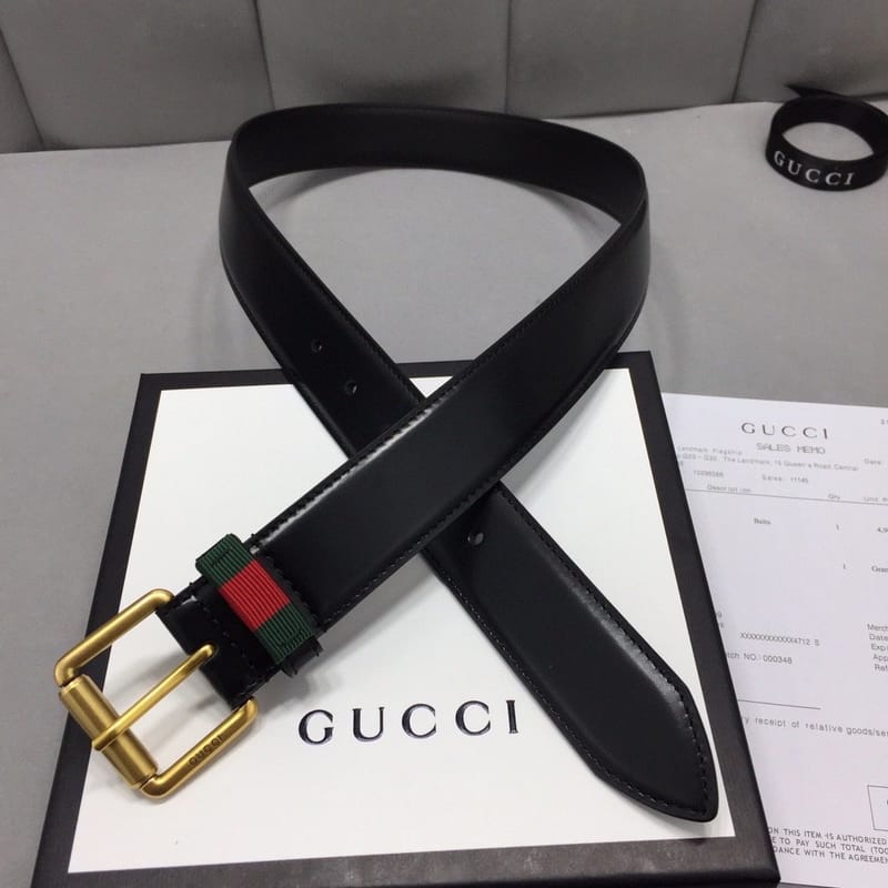 12위 GUCCI 구찌 벨트 MG3029 블랙,네이비&금장,은장