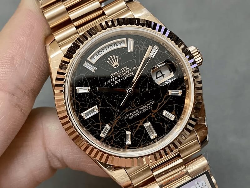 ROLEX 로렉스 텅스텐 데이데이트 아이젠키젤 40mm 228235