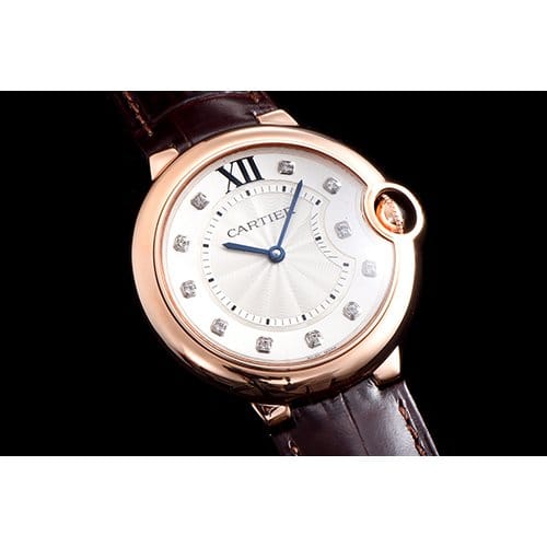 CARTIER 까르띠에 발롱블루 36mm 쿼츠-6 WE902028
