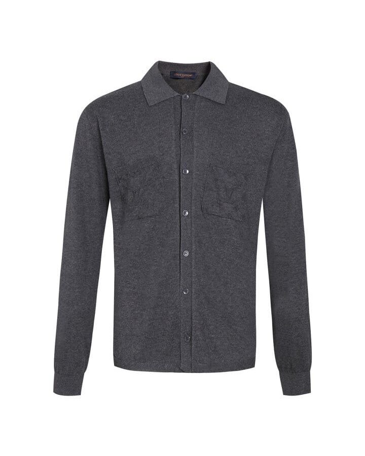 LOUIS VUITTON 루이비통 모노그램 코튼 니트 셔츠