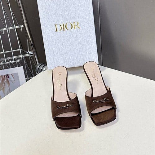 DIOR 디올 여성용 슬리퍼 (굽높이6.5CM) D40801 2COLOR