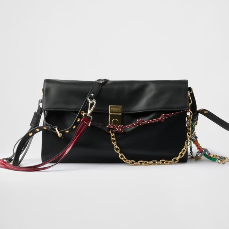 PRADA 프라다 소프트 사운드 라지 숄더백 1BD378 2COLOR