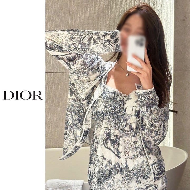 DIOR 디올 에뜨왈 잠옷 3종세트