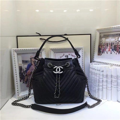 CHANEL 샤넬 버킷백 스몰 A91273