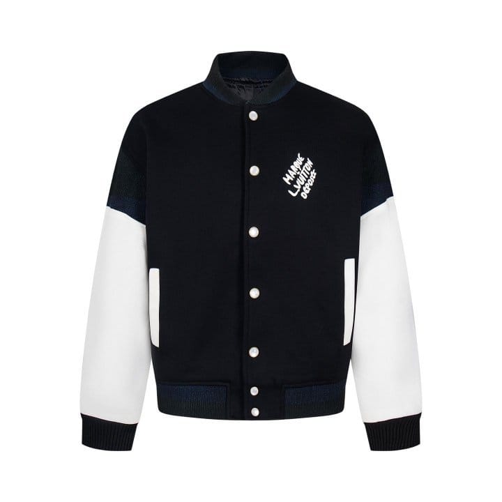 LOUIS VUITTON 루이비통 코튼 저지 바시티 자켓