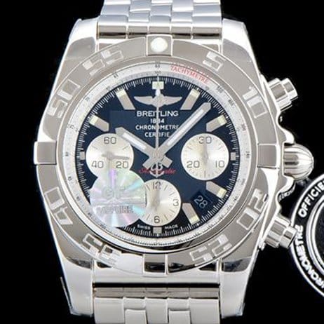 BREITLING 브라이틀링 크로노맷 B01 AB011012|B967|375A 칼리버 스틸 크로노그래프 오닉스블랙 다이얼 브레이슬릿 오토매틱 무브먼트 bre0306 - Breitling ChronomatB01 Men's Everyday Watch Chronograph Onyx Black Dial Bracelet High Quilty Automatic Movement