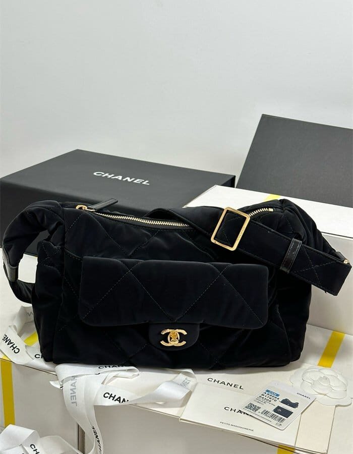 CHANEL 샤넬 코코네쥬 턴락 스몰/라지 볼링백 AS5054