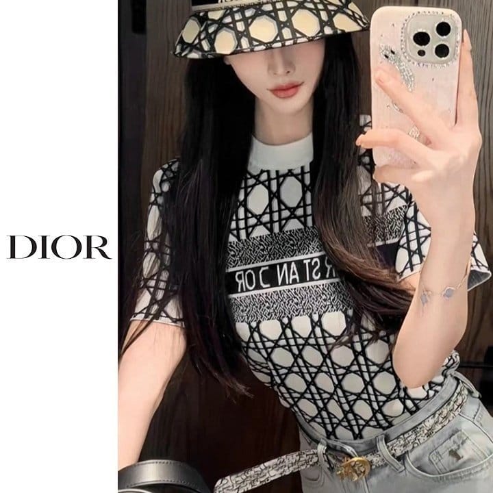 DIOR 디올 크리스 라운드니트 2COLOR