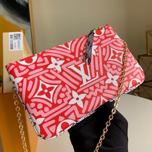 LOUIS VUITTON 루이비통 포쉐트 더블지퍼 체인백 M69488 2020/신상