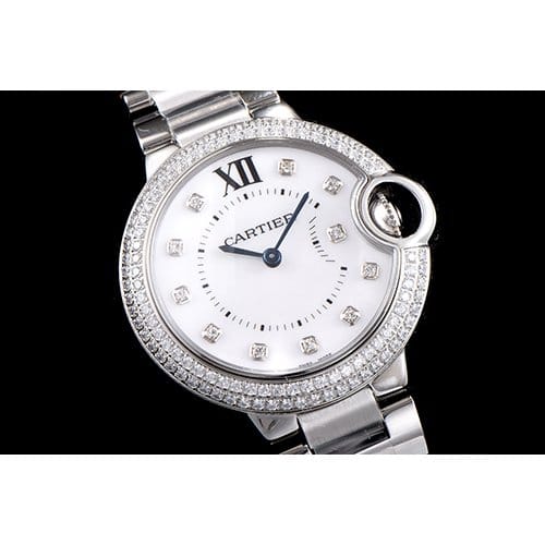 CARTIER 까르띠에 발롱블루 33mm-32