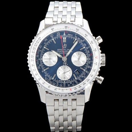 BREITLING 브라이틀링 신형 스틸-브레슬릿 UP AB0127211C1X2 "네비타이머1 B01크로노그래프" 블루 다이얼 7750B-2오토매틱 무브먼트 bre0314 - Breitling Navitimer Bracelet Best Edition Chronograph Blue Dial 7750B-2 High Quilty Automatic Movement