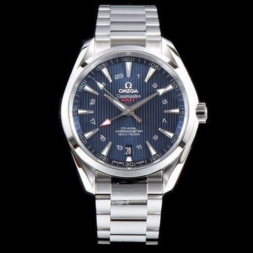 OMEGA 오메가 뉴 스틸 업 시마스터 아쿠아 테라 231.10.43.22.03.001 "티크 컨셉트" 오리지날 1:1수제공정형 무브먼트 코-액시얼 지엠티 43MM 블루 다이얼 오토매틱 무브먼트 omg0781 - Omega Seamaster Omega Teak Concept Co-Axal Chronometer GMT 43MM BlueDial Automatic Movement