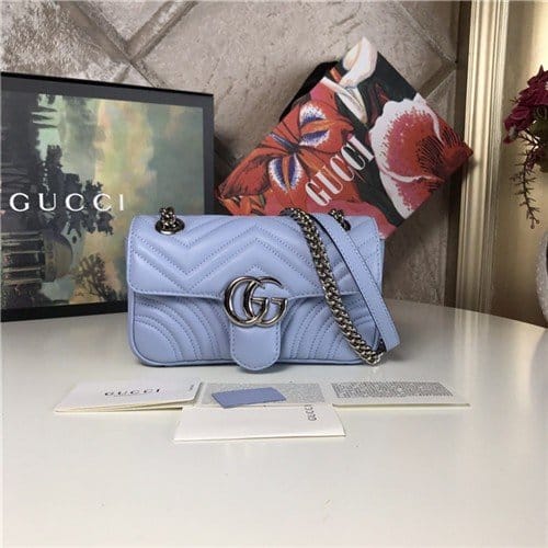 GUCCI 구찌 마몬트 마틀라세 (백하트) 446744#443497 2020/신상컬러